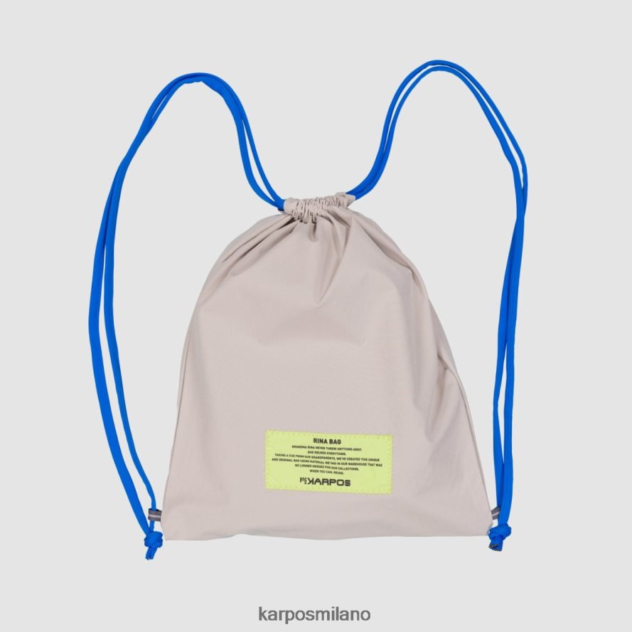 borsa| Karpos borsa rina grigio naturale donne DTRTHD940