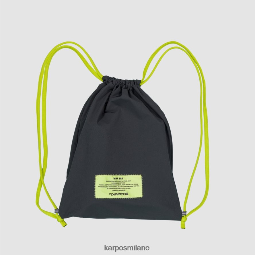 borsa| Karpos borsa rina grigio scuro donne DTRTHD946