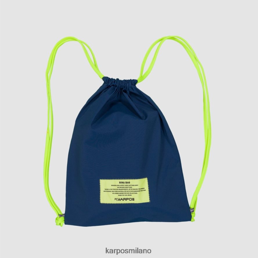borsa| Karpos borsa rina insegne blu donne DTRTHD948