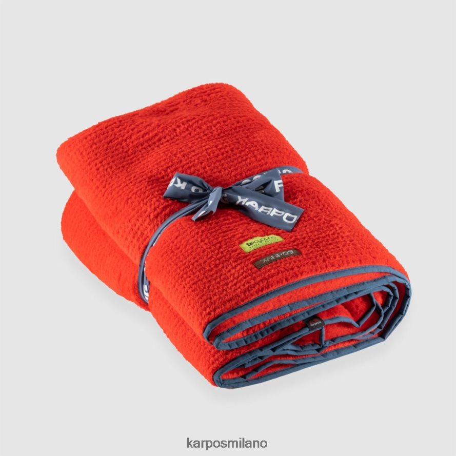 coperta| Karpos coperta Pina rosso fuoco donne DTRTHD913