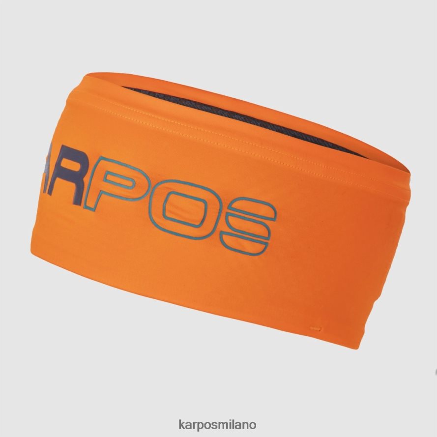 copricapo| Karpos fascia cengia arancio fluo/ombre b./indaco b. donne DTRTHD810