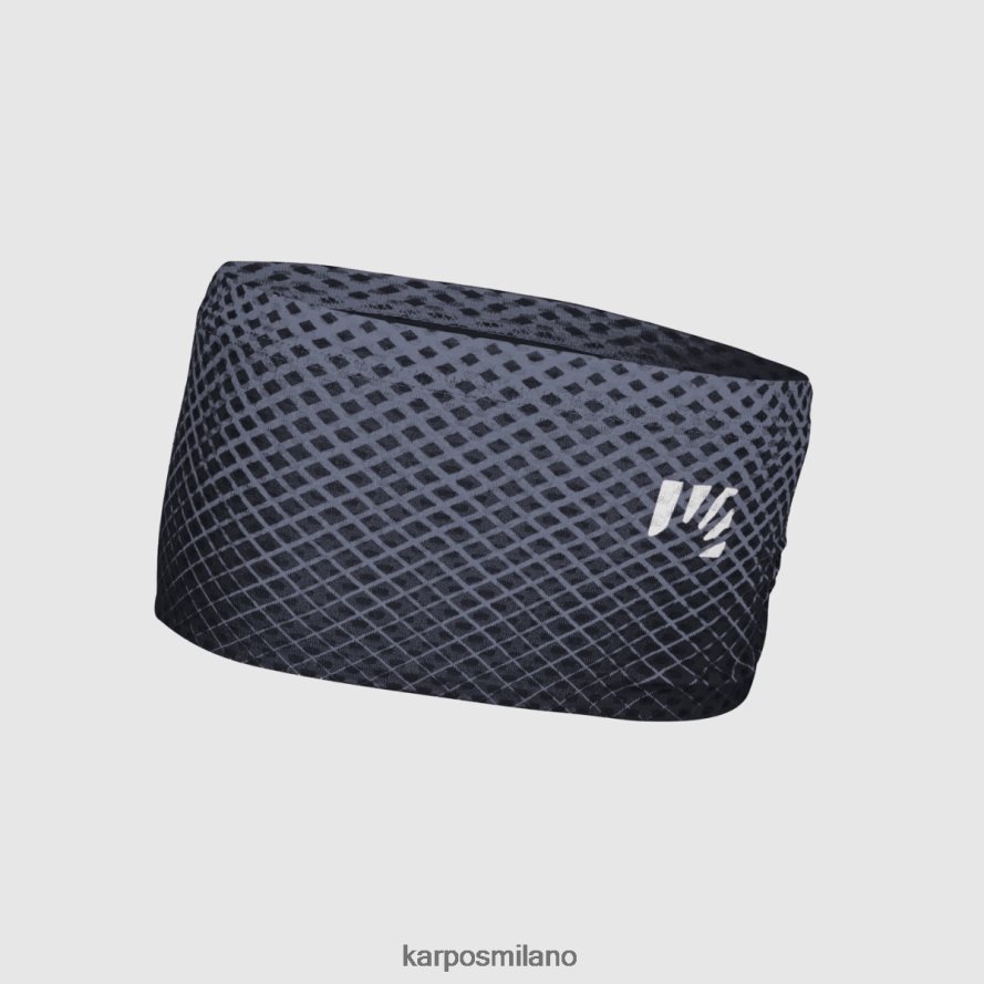 copricapo| Karpos rete con fascia per capelli blu sfumato/nero donne DTRTHD1620