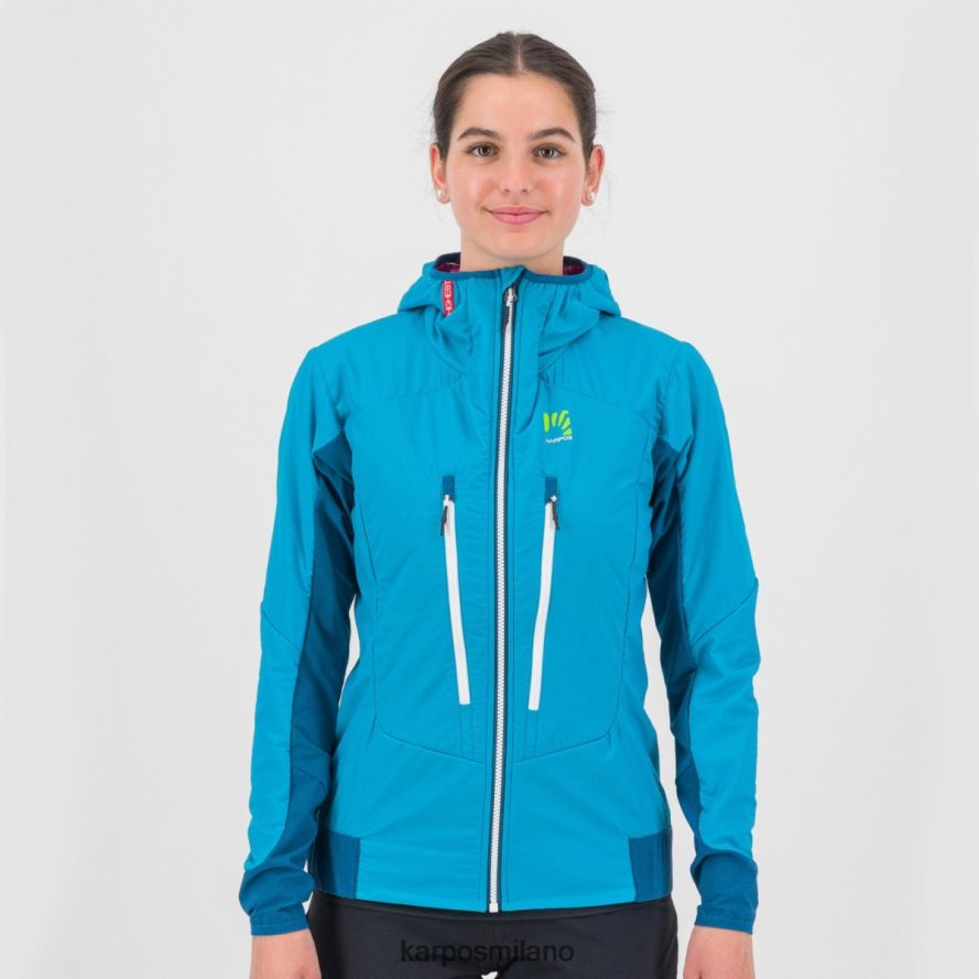 giacca| Karpos Giacca ibrida k-performance bluebird/blu marocchino donne DTRTHD1005