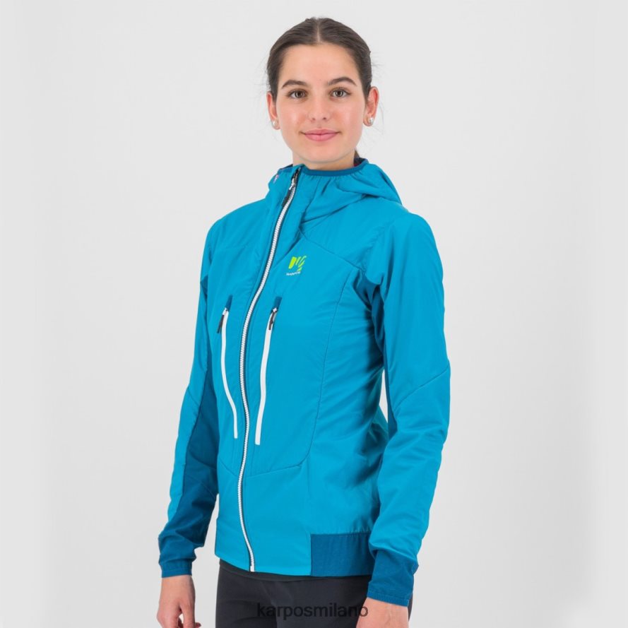 giacca| Karpos Giacca ibrida k-performance bluebird/blu marocchino donne DTRTHD1005