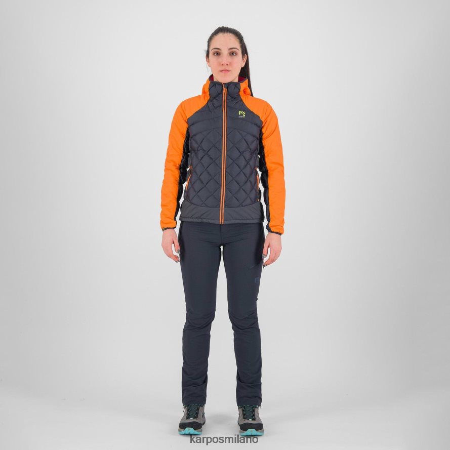 giacca| Karpos giacca lastei active plus w vulcano/arancio vibrante donne DTRTHD982