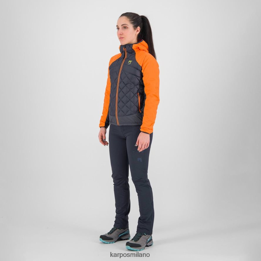giacca| Karpos giacca lastei active plus w vulcano/arancio vibrante donne DTRTHD982