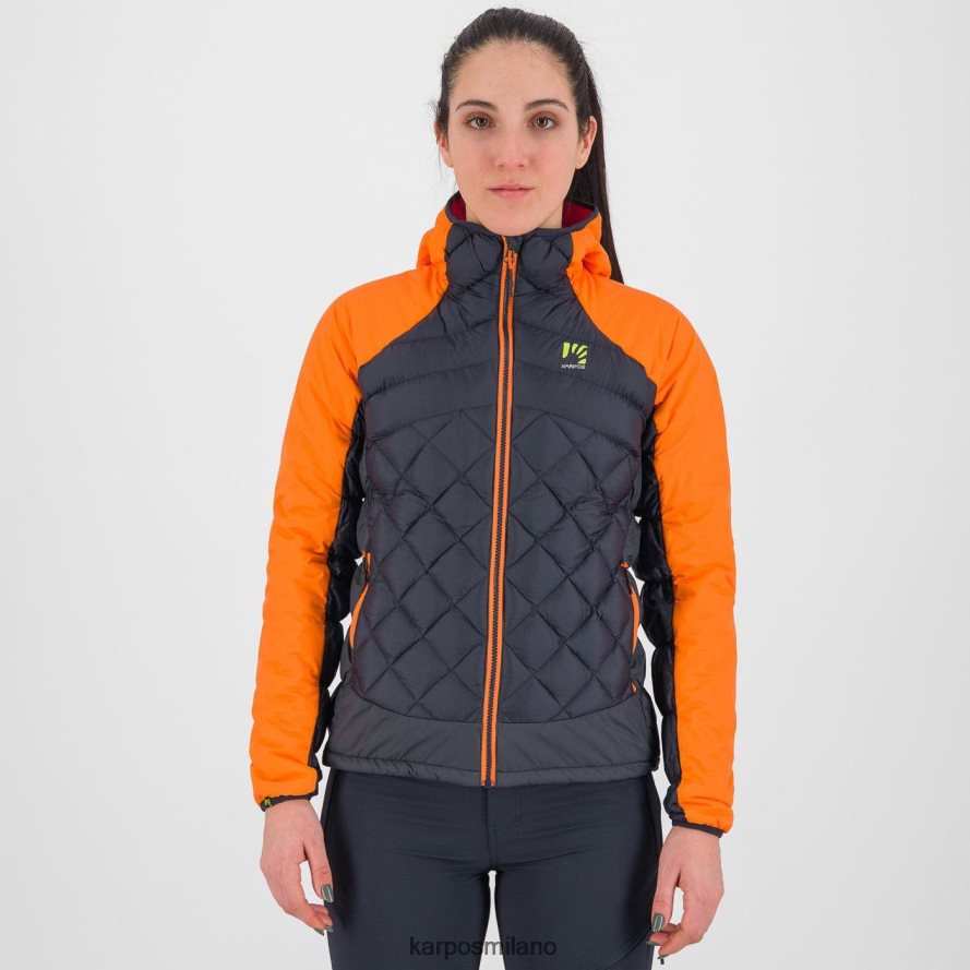giacca| Karpos giacca lastei active plus w vulcano/arancio vibrante donne DTRTHD982