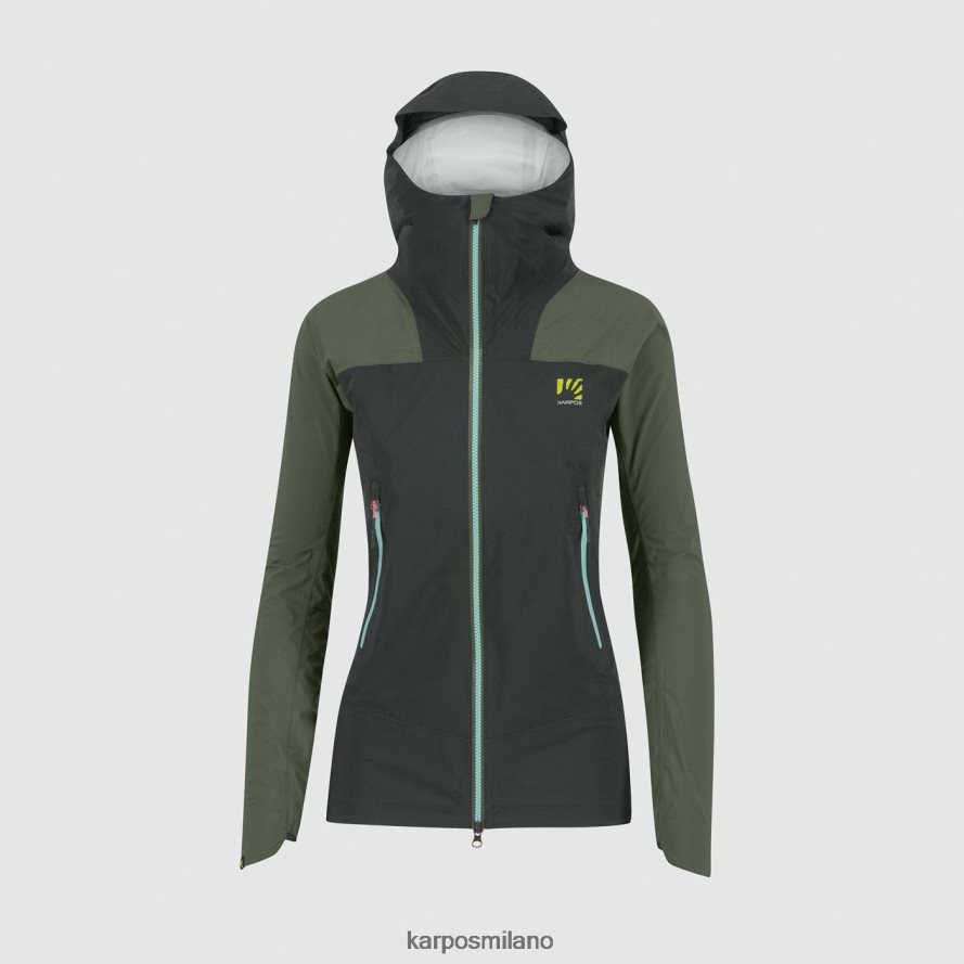 giacca| Karpos giacca valsesia shell w sabbia nera/timo donne DTRTHD951