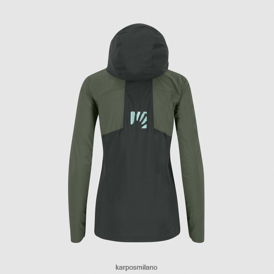 giacca| Karpos giacca valsesia shell w sabbia nera/timo donne DTRTHD951