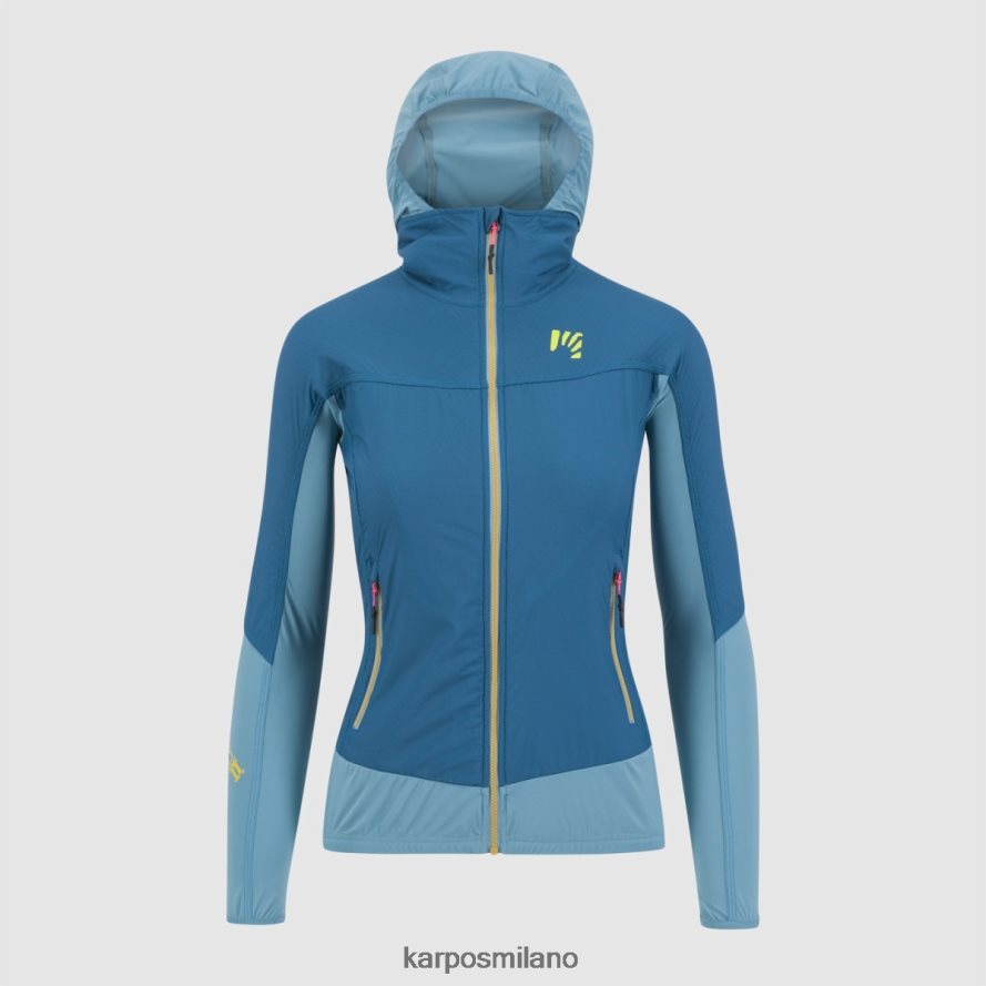giacca| Karpos lavaredo con giacca corsaro/blu adriatico donne DTRTHD1036