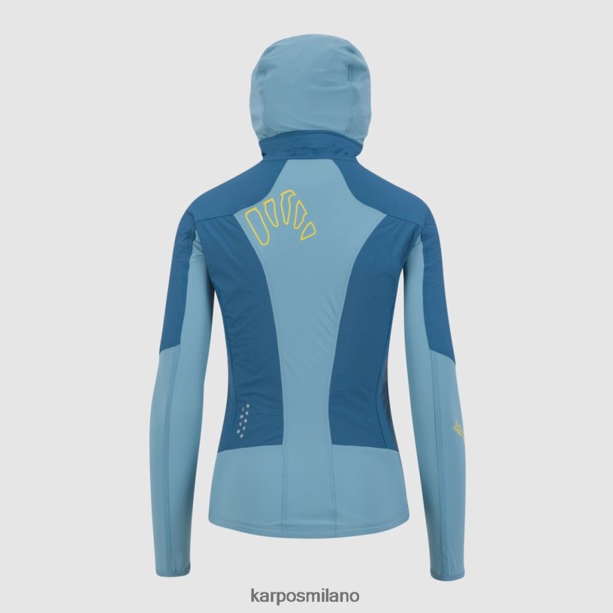 giacca| Karpos lavaredo con giacca corsaro/blu adriatico donne DTRTHD1036