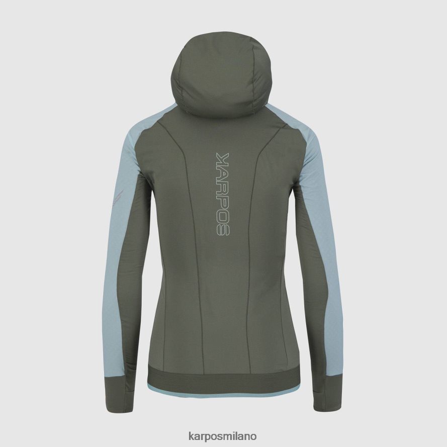 giacca| Karpos lavaredo giacca invernale con acqua cielo/timo donne DTRTHD1088