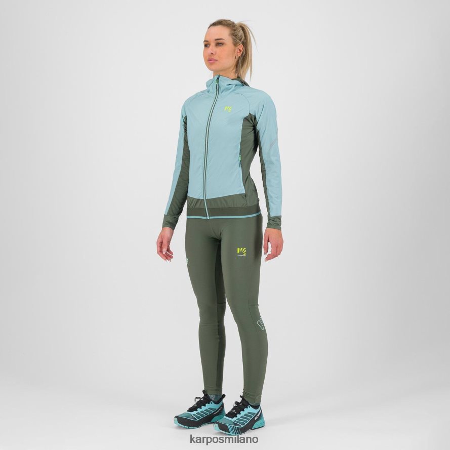 giacca| Karpos lavaredo giacca invernale con acqua cielo/timo donne DTRTHD1088