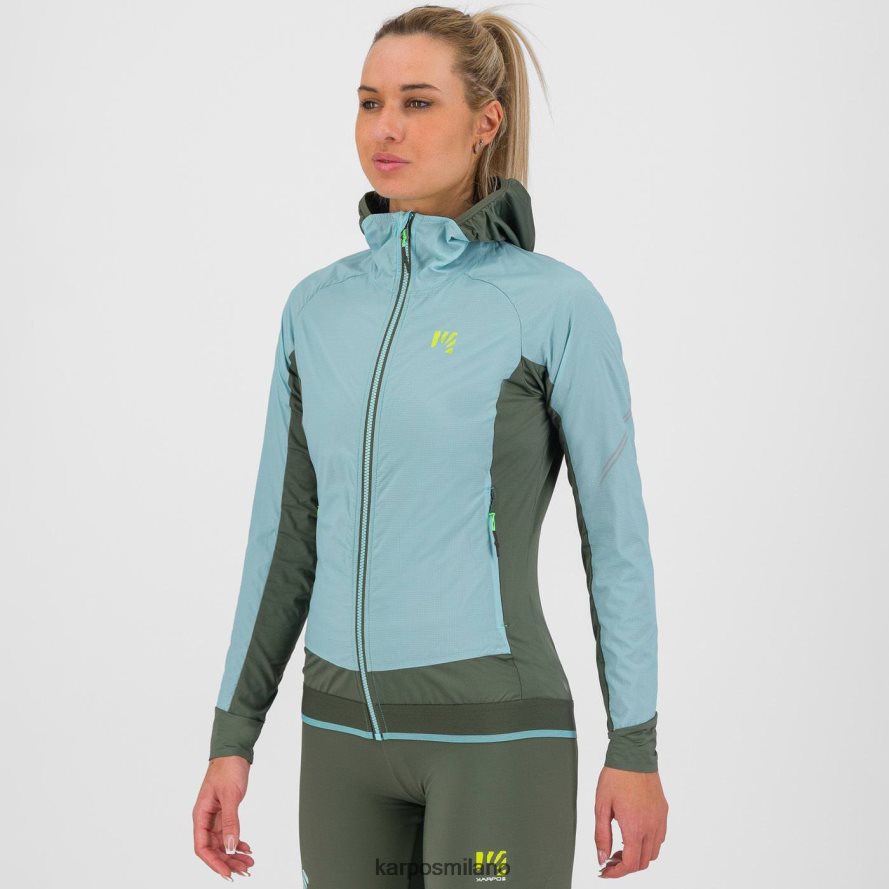 giacca| Karpos lavaredo giacca invernale con acqua cielo/timo donne DTRTHD1088