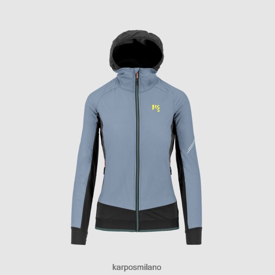 giacca| Karpos lavaredo giacca invernale con blu polvere/nero donne DTRTHD1089