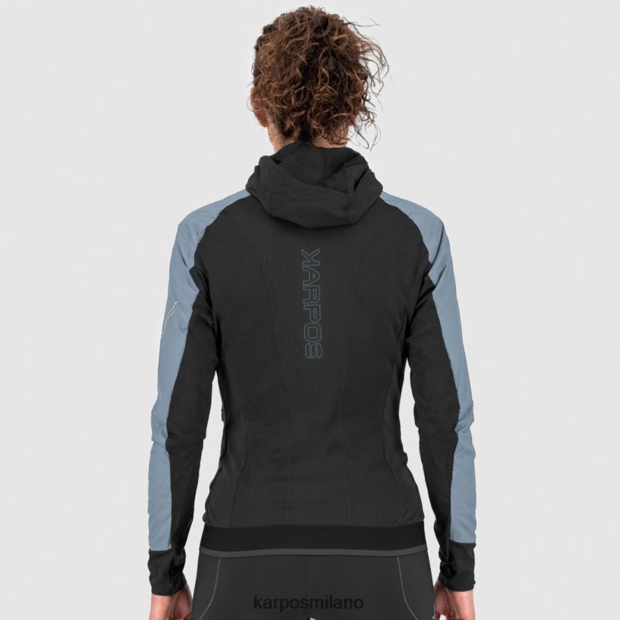 giacca| Karpos lavaredo giacca invernale con blu polvere/nero donne DTRTHD1089