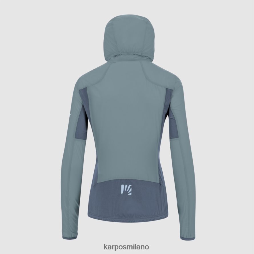 giacca| Karpos lotto evo con giacca lago primaverile/indaco vintage donne DTRTHD1098