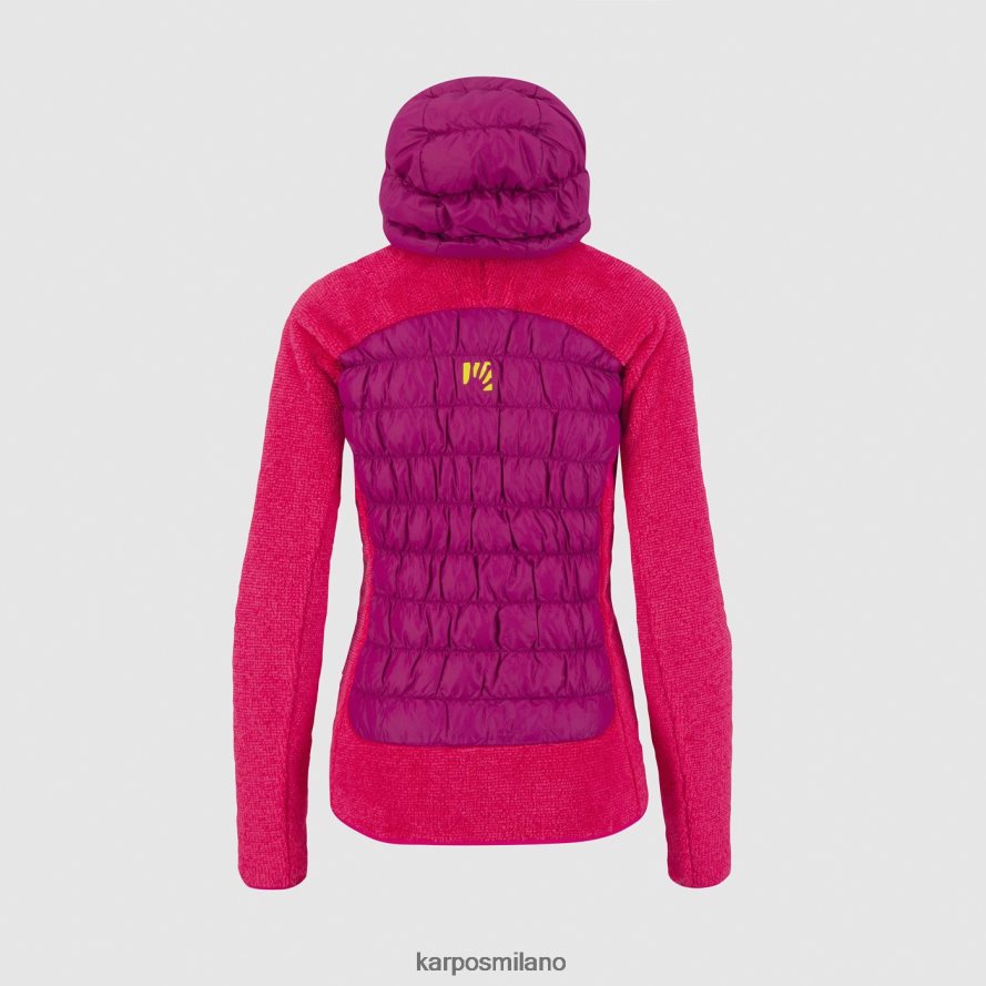 giacca| Karpos marmarole con giacca mirtillo/rosa donne DTRTHD1059