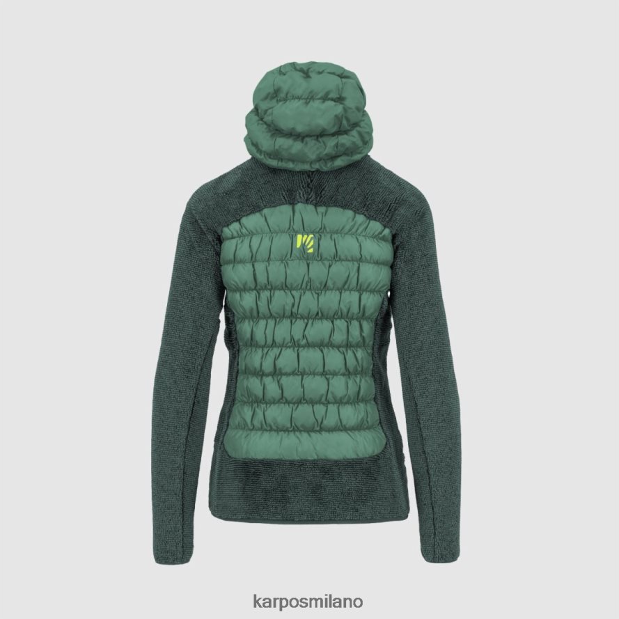 giacca| Karpos marmarole con giacca verde gelido/giungla donne DTRTHD1052