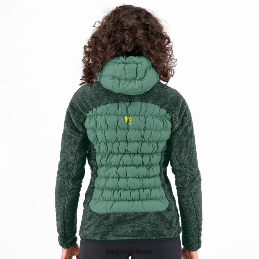 giacca| Karpos marmarole con giacca verde gelido/giungla donne DTRTHD1052