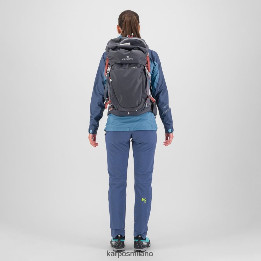 giacca| Karpos molta pioggia con giacca lago primaverile/indaco vintage donne DTRTHD1034