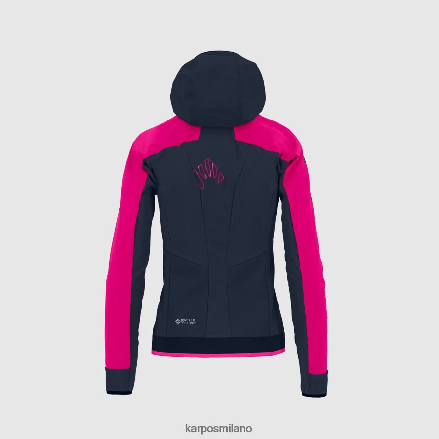 giacca| Karpos piz palu'w giacca vulcano/rosa donne DTRTHD981
