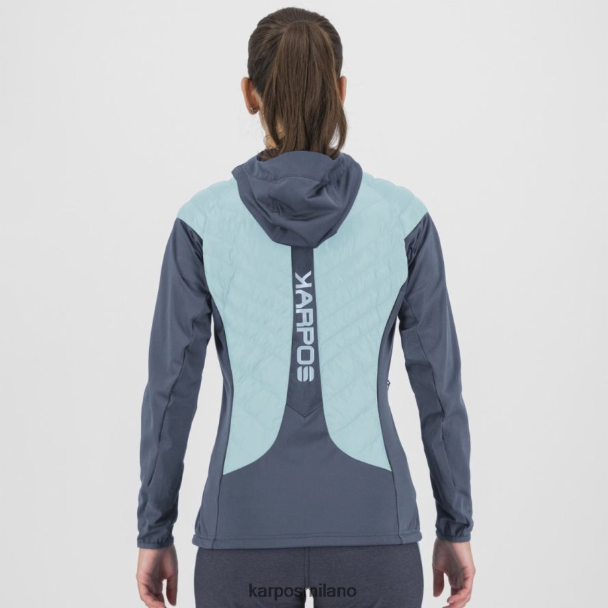 giacca| Karpos sass de mura con giacca acquamarina/indaco vintage donne DTRTHD1041