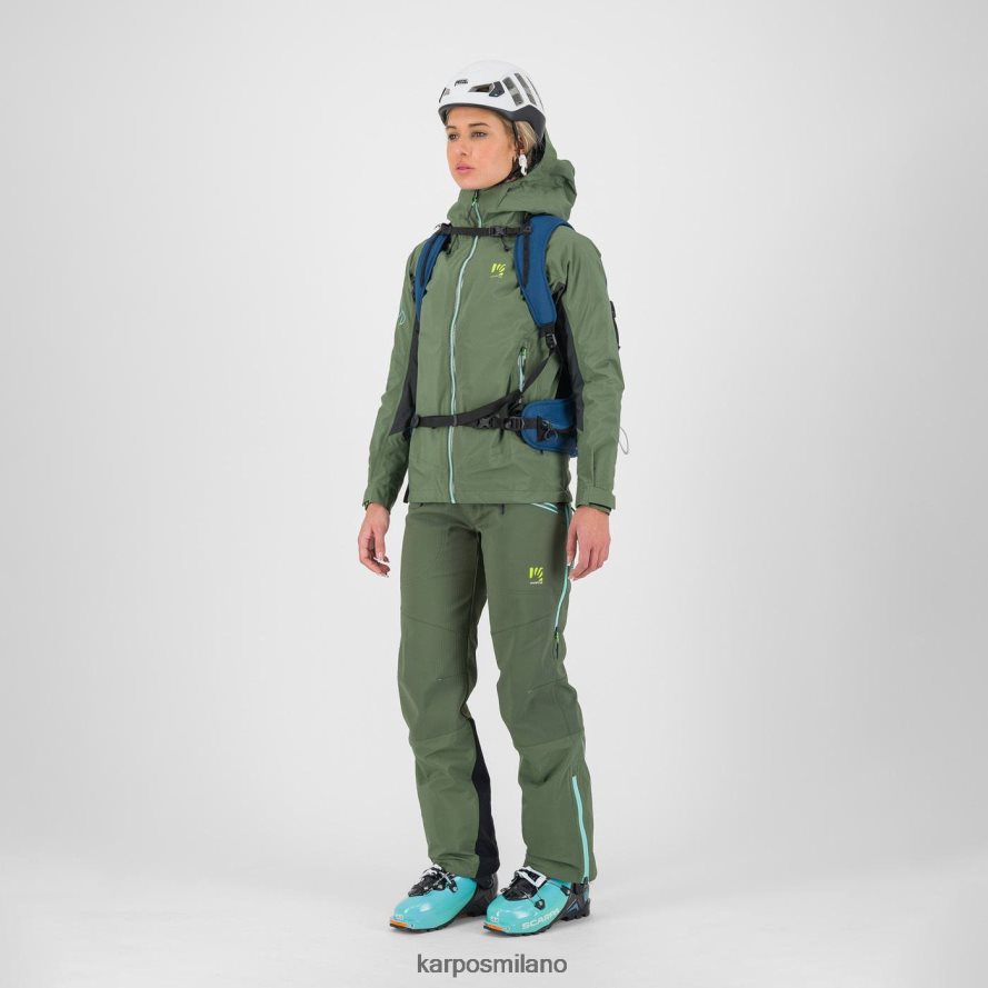 giacca| Karpos tempesta evo w giacca timo/sabbia nera donne DTRTHD969