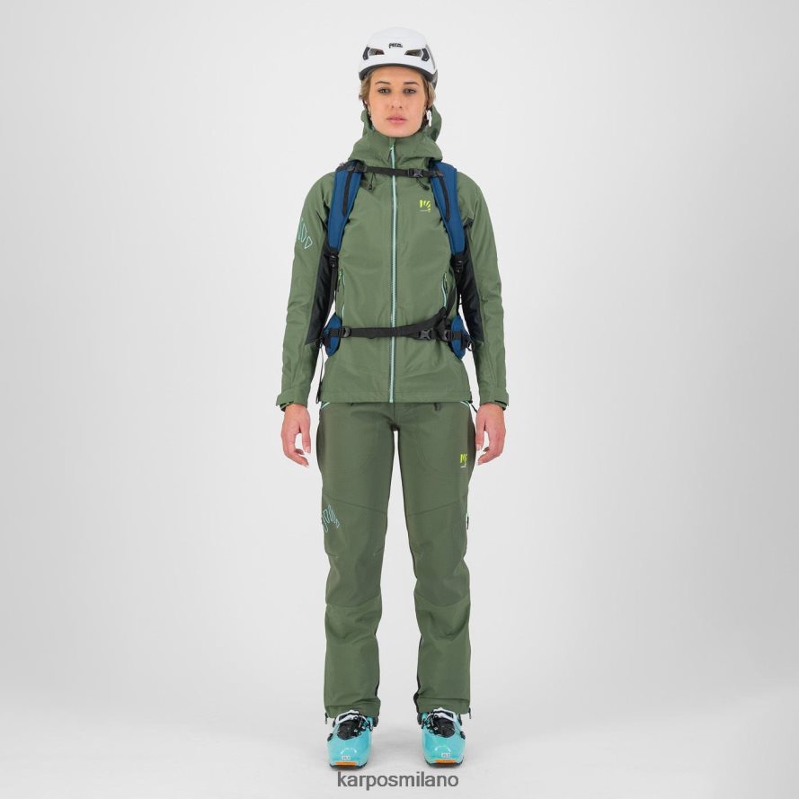 giacca| Karpos tempesta evo w giacca timo/sabbia nera donne DTRTHD969