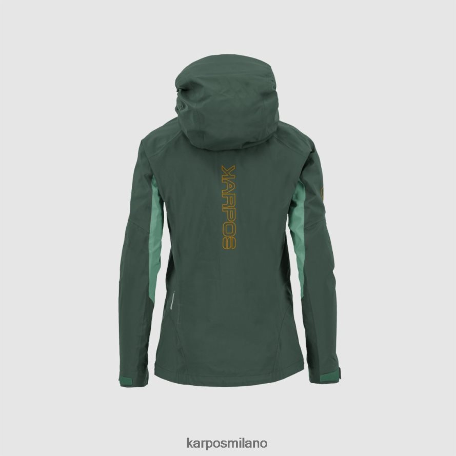 giacca| Karpos tempesta evo w giacca verde giungla/ghiaccio s. donne DTRTHD965