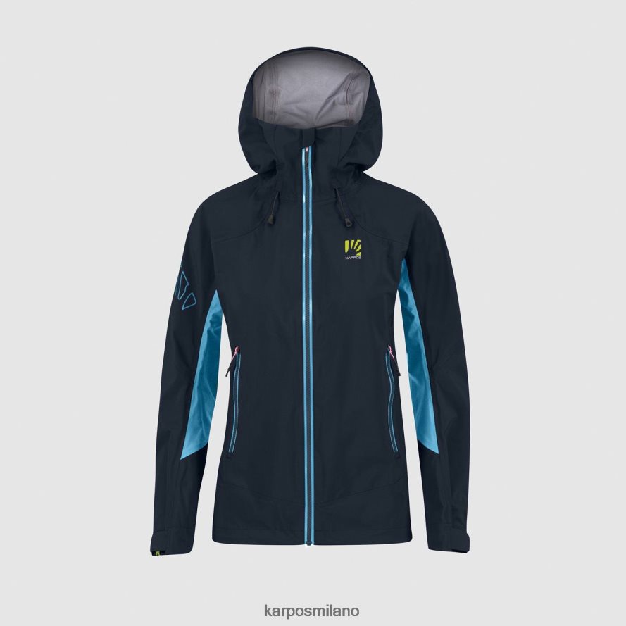 giacca| Karpos tempesta evo w giacca vulcano/atollo blu donne DTRTHD968