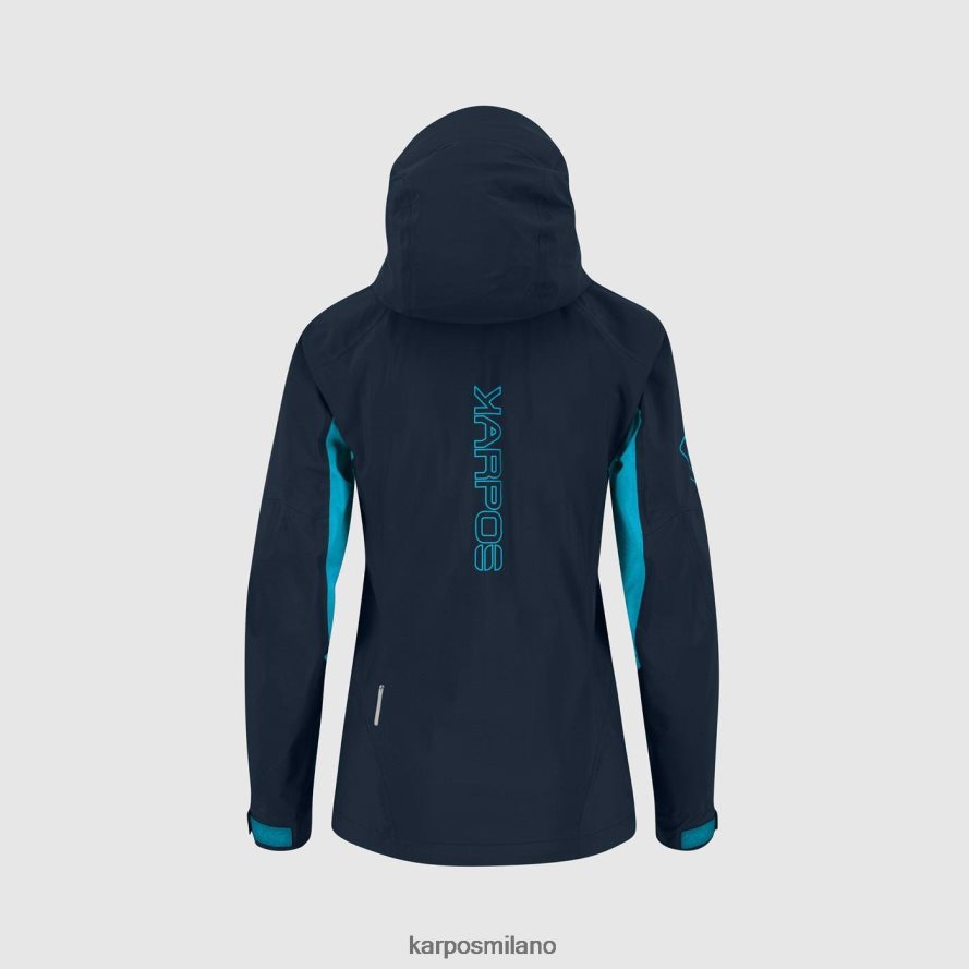 giacca| Karpos tempesta evo w giacca vulcano/atollo blu donne DTRTHD968