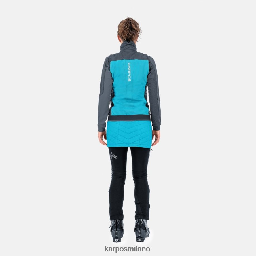 gilet| Karpos alagna plus evo w gilet atollo blu/ardesia scura donne DTRTHD1081