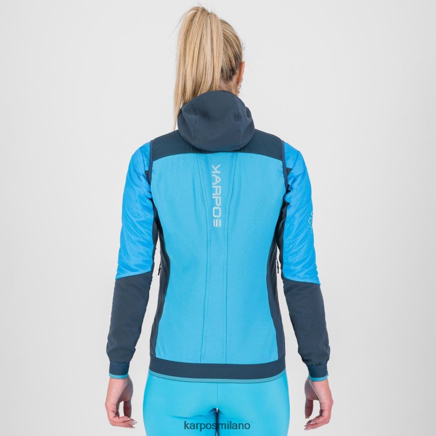 gilet| Karpos alagna plus evo w gilet atollo blu/mezzanotte donne DTRTHD1084