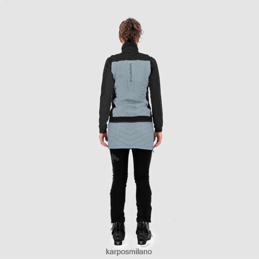gilet| Karpos alagna plus evo w gilet blu polvere/nero donne DTRTHD1080