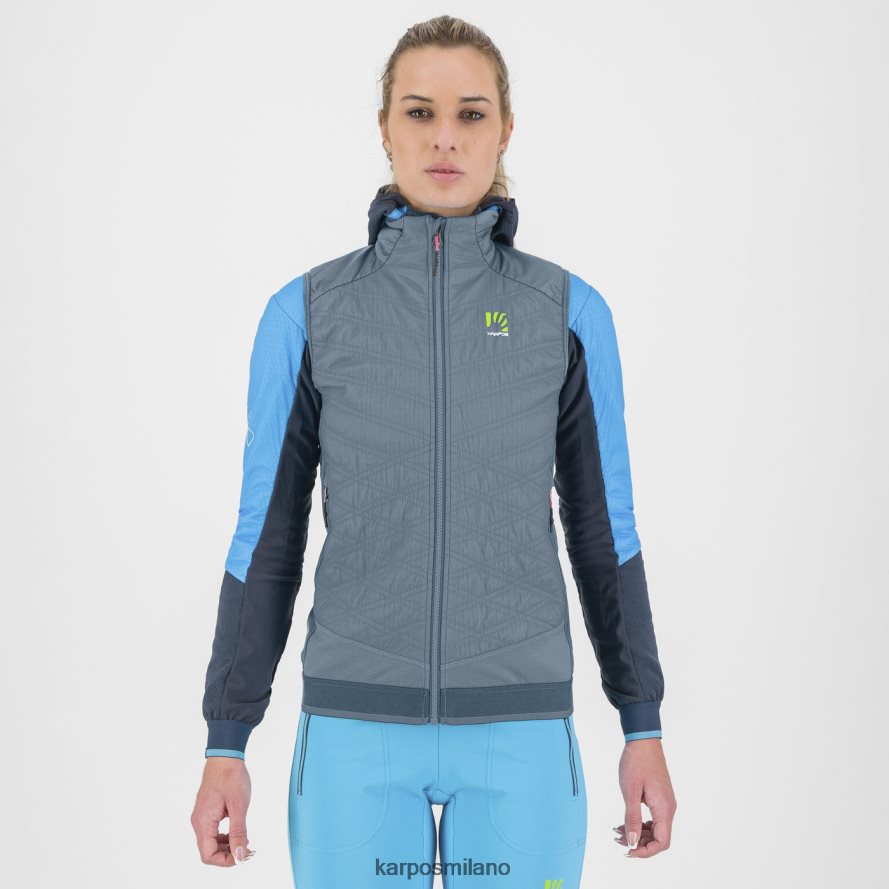 gilet| Karpos alagna plus evo w gilet sorgente di montagna/mare di Bering donne DTRTHD1085