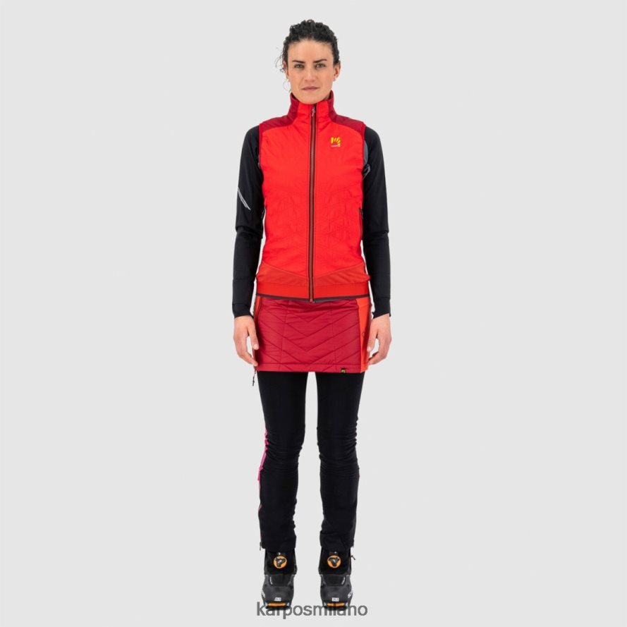 gilet| Karpos alagna plus evo w gilet stella di Natale/giullare rosso donne DTRTHD1082