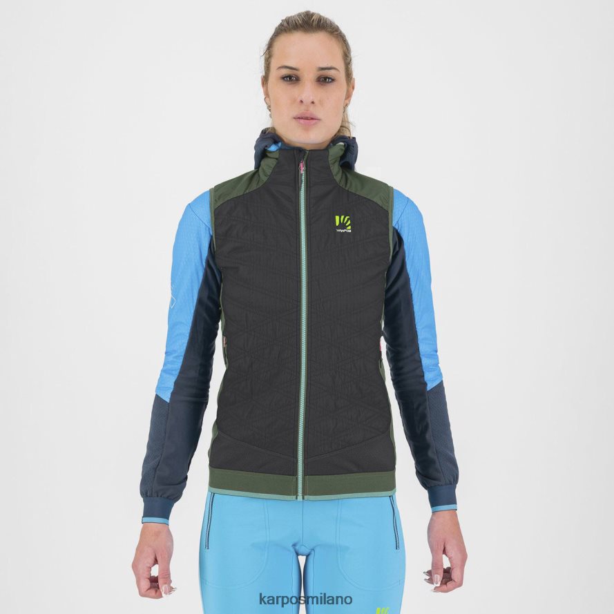 gilet| Karpos alagna plus evo w gilet timo/sabbia nera donne DTRTHD1083