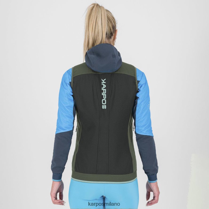 gilet| Karpos alagna plus evo w gilet timo/sabbia nera donne DTRTHD1083