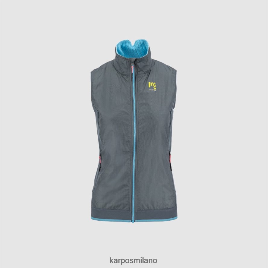 gilet| Karpos federa w gilet ardesia scura donne DTRTHD1064
