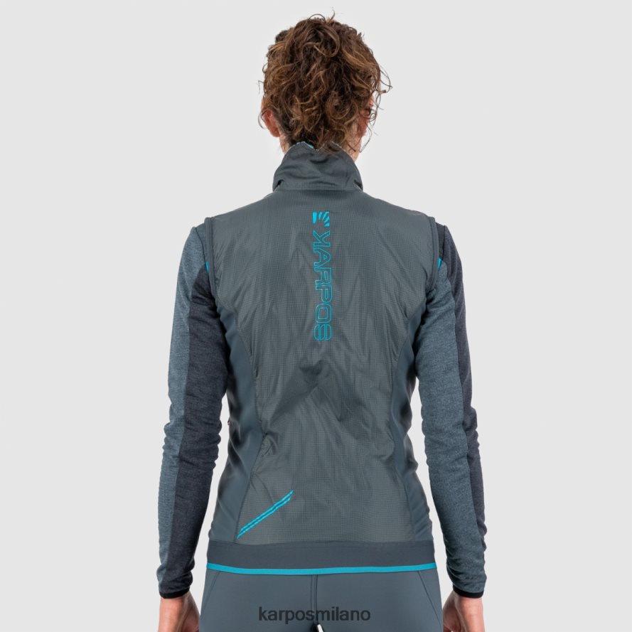 gilet| Karpos federa w gilet ardesia scura donne DTRTHD1064