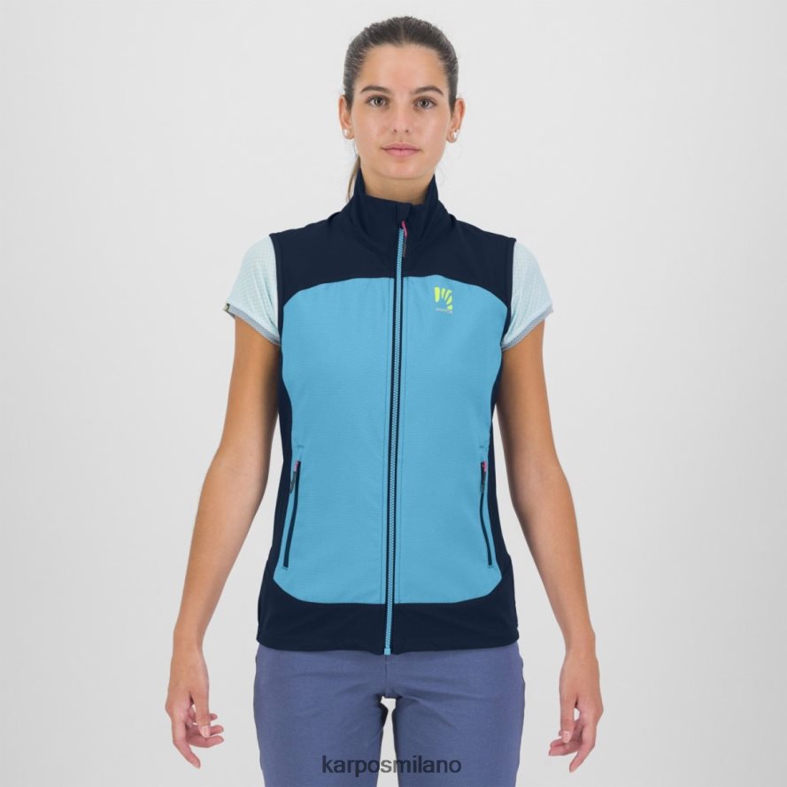 gilet| Karpos parete con gilet capitano dell'atollo/cielo blu donne DTRTHD1101