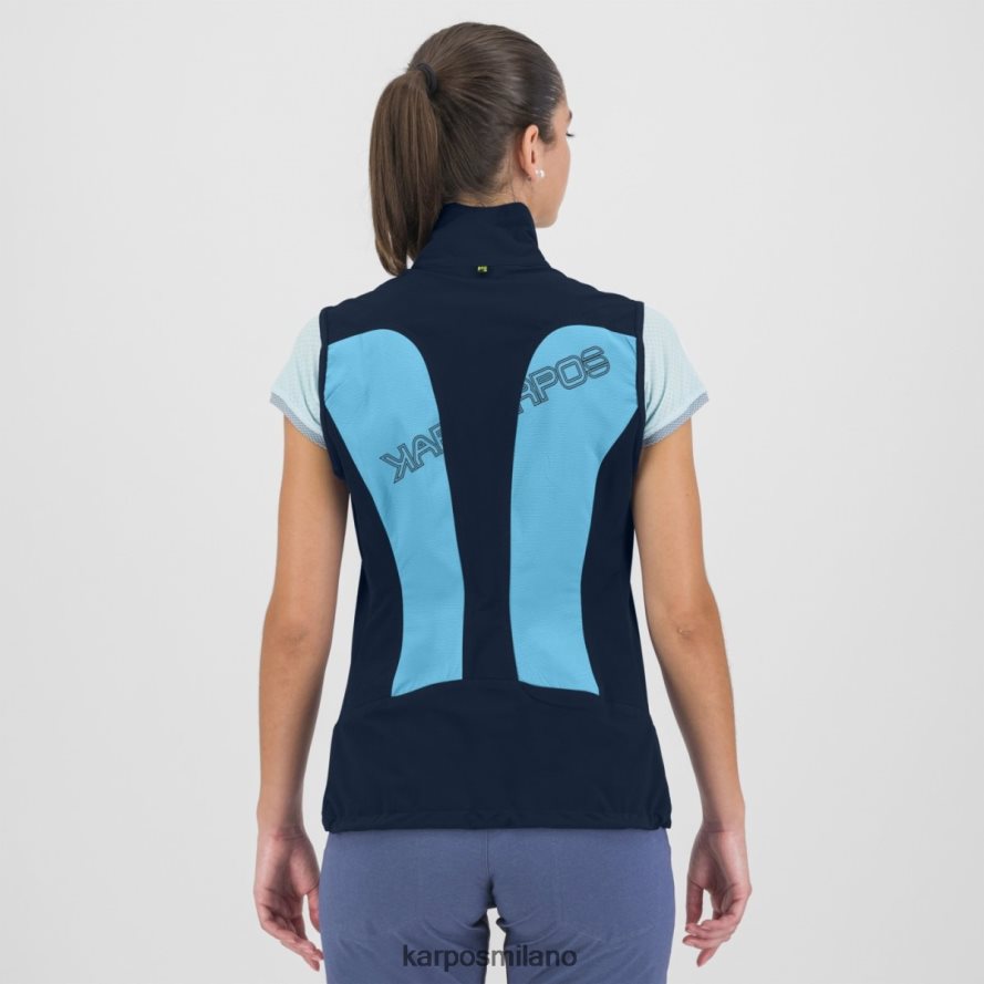 gilet| Karpos parete con gilet capitano dell'atollo/cielo blu donne DTRTHD1101