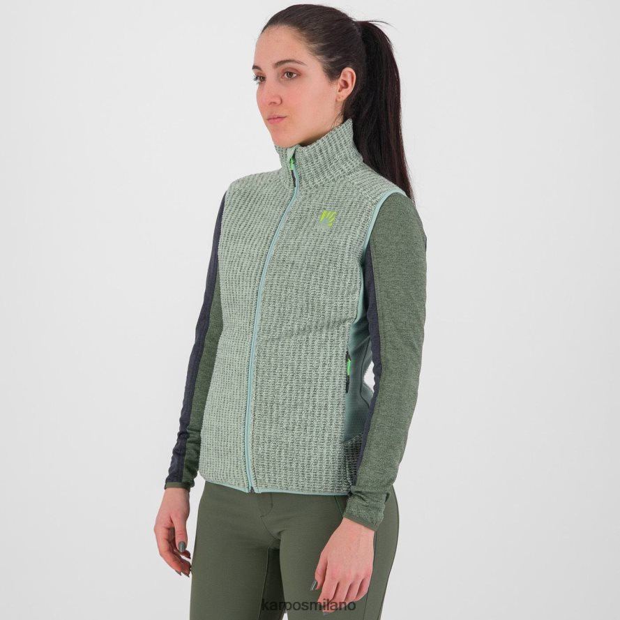 gilet| Karpos rocchetta con gilet porto grigio donne DTRTHD1105