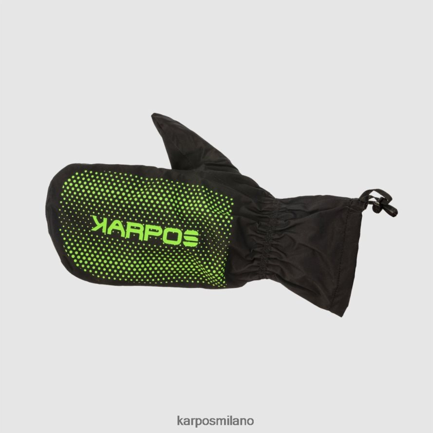 guanto| Karpos guanto antipioggia Lavaredo nero/verde fluo donne DTRTHD877