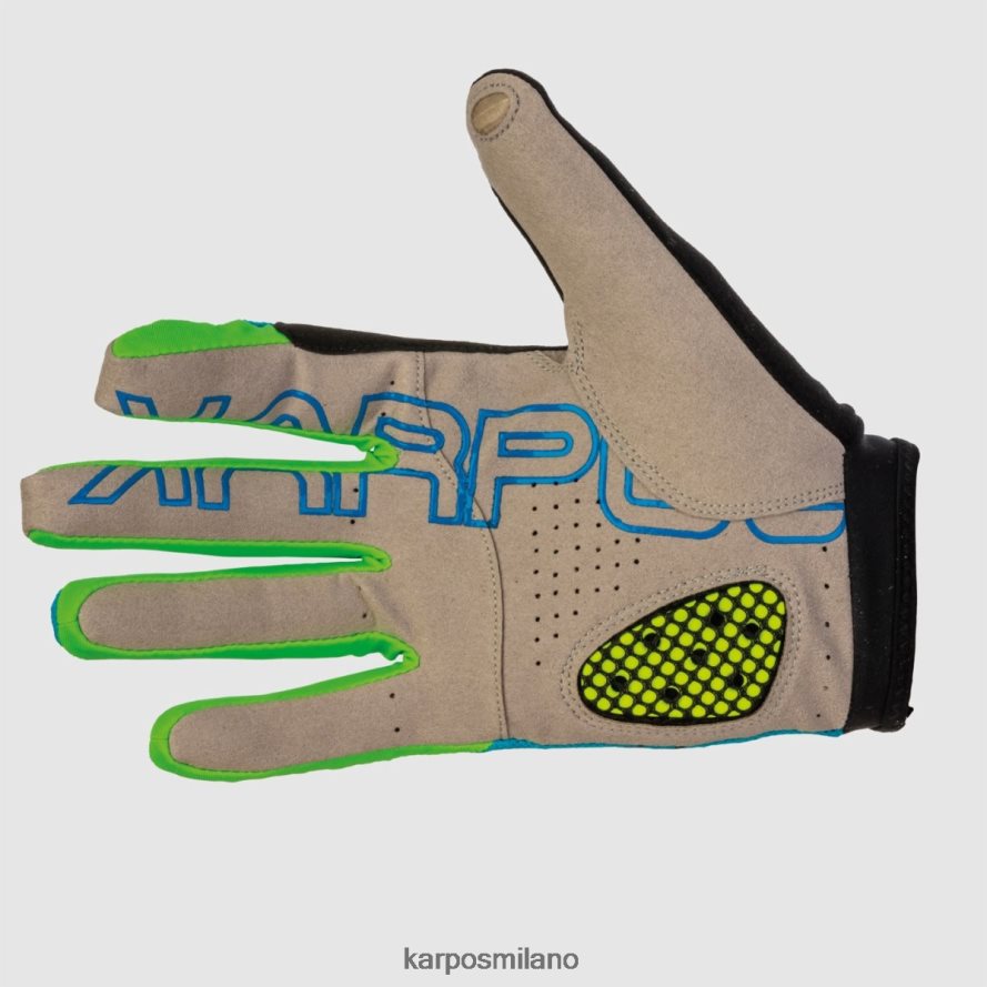 guanto| Karpos guanto rapido indaco b./verde fluo donne DTRTHD895