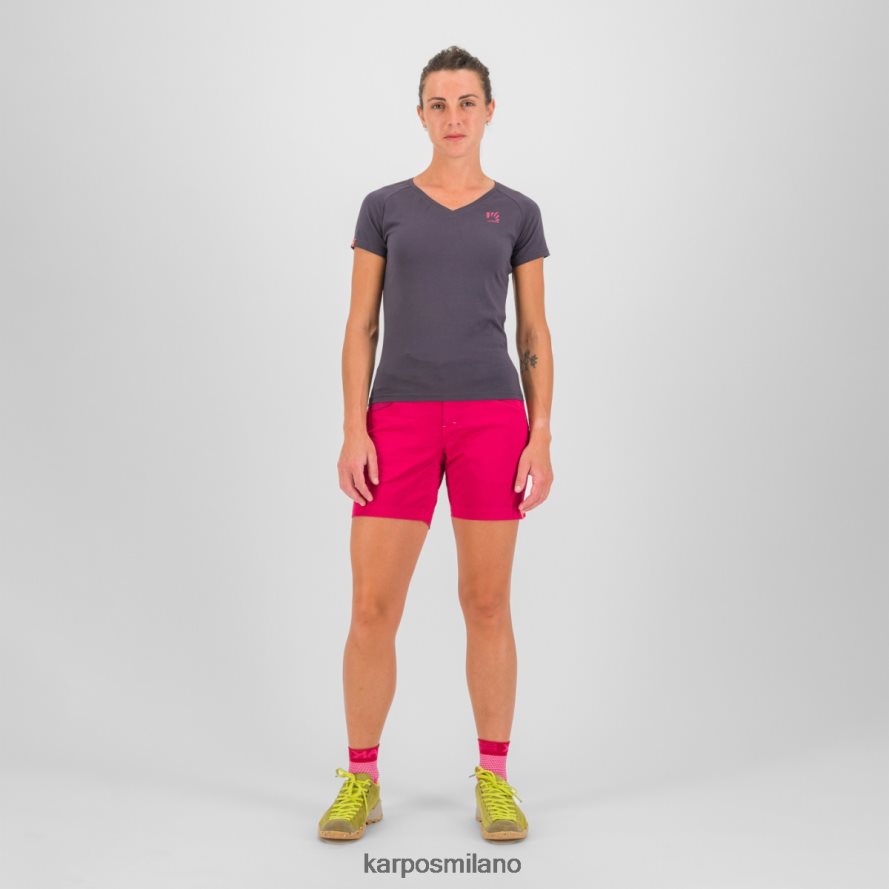 maglietta| Karpos Genzianella con maglietta blu ombre donne DTRTHD1367