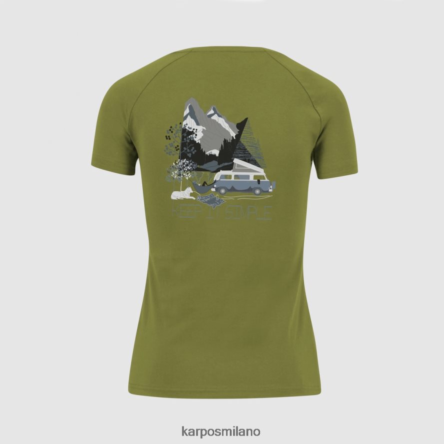 maglietta| Karpos Genzianella con maglietta guacamole donne DTRTHD1368