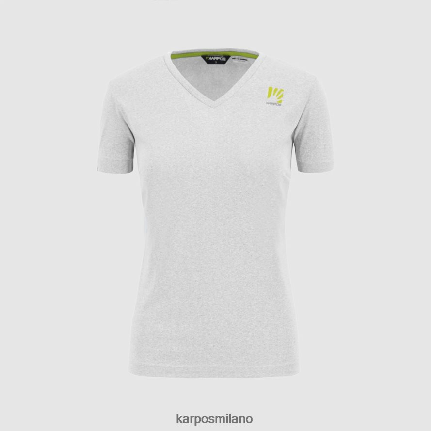 maglietta| Karpos alta via polartec w maglia bianco donne DTRTHD1296