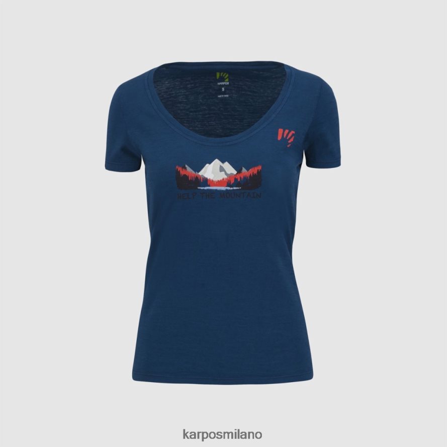 maglietta| Karpos ambretta con maglietta mare di Gibilterra donne DTRTHD1319